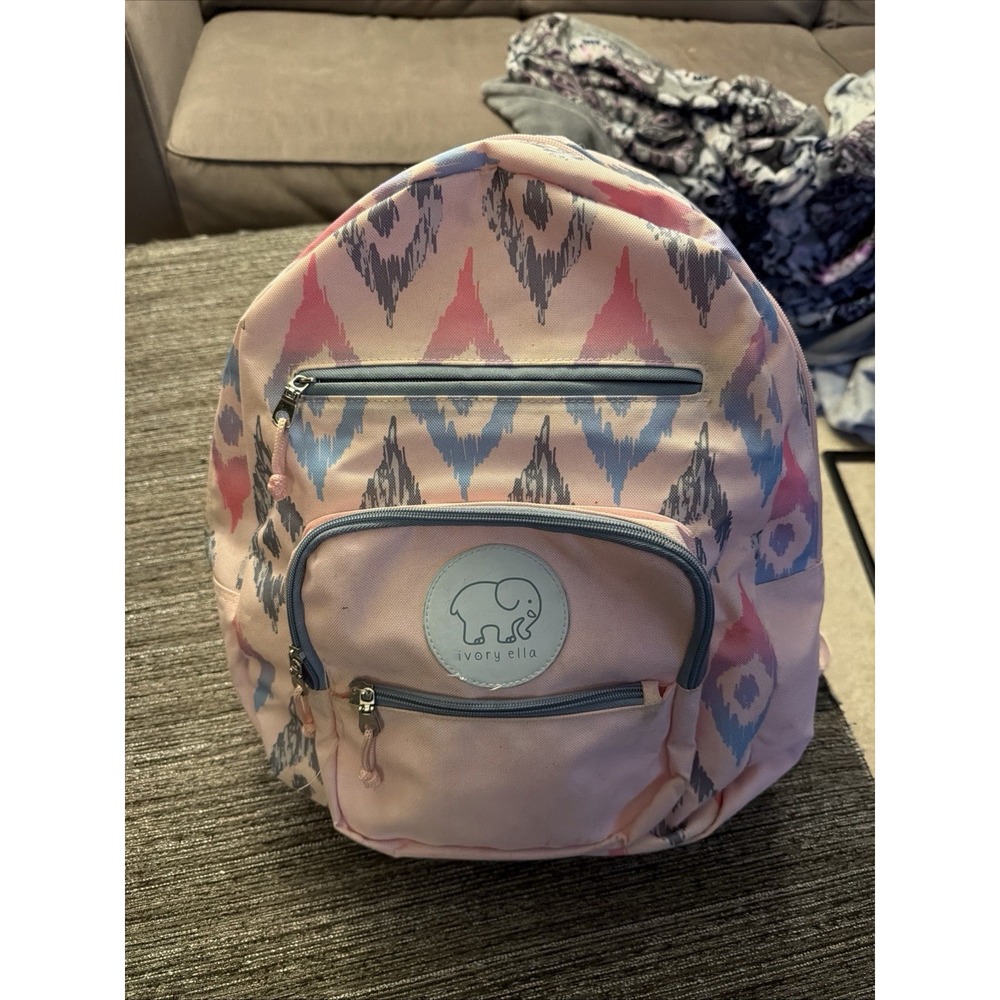 STYLISH IVORY ELLA by CONAIR PINK  BACKPACK FOR KIDS GIRLS SCHOOL